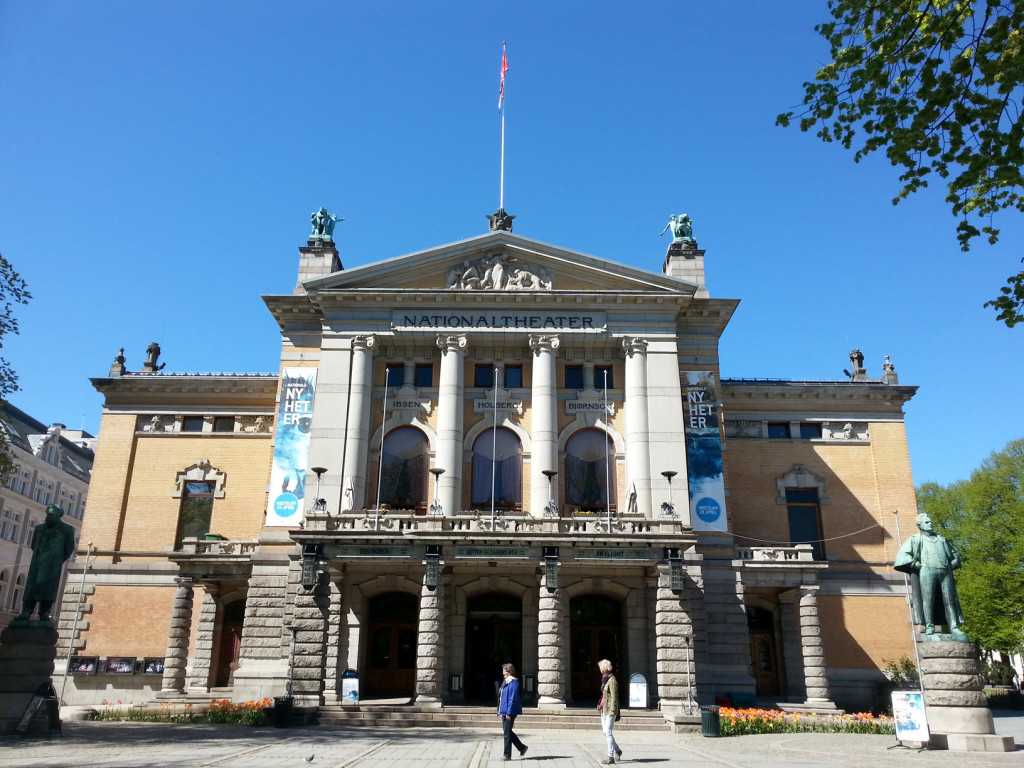 The National Theatre in Oslo