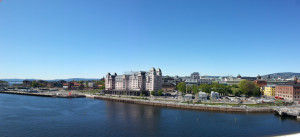 View from the Norwegian National Opera & Ballet, Oslo